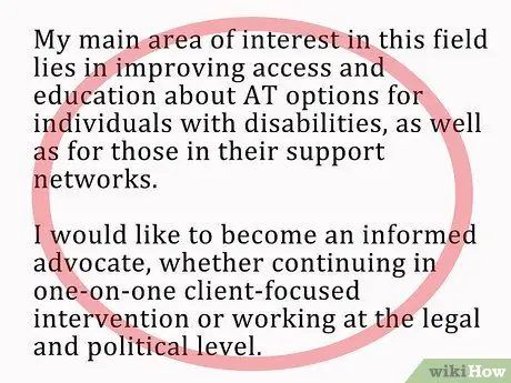 Напишите эффективное заявление о цели Шаг 5