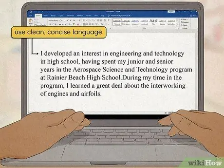 Напишите мотивационное письмо Шаг 14