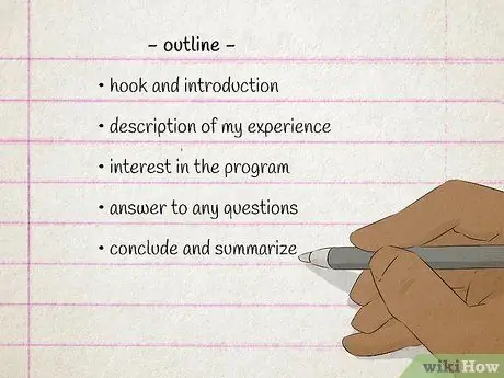 Напишите мотивационное письмо Шаг 4