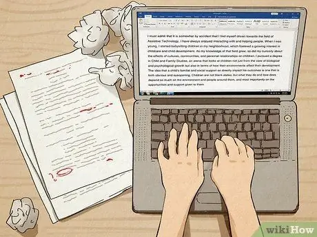 Напишите мотивационное письмо Шаг 8