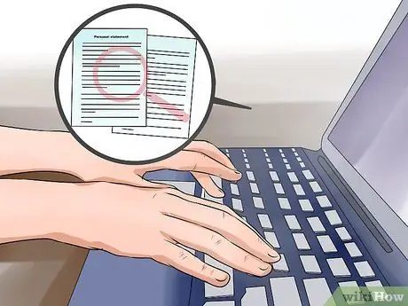 Напишите личное заявление для юридического факультета Шаг 5