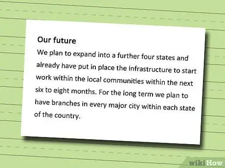 Напишите отчет об истории некоммерческой организации Шаг 8