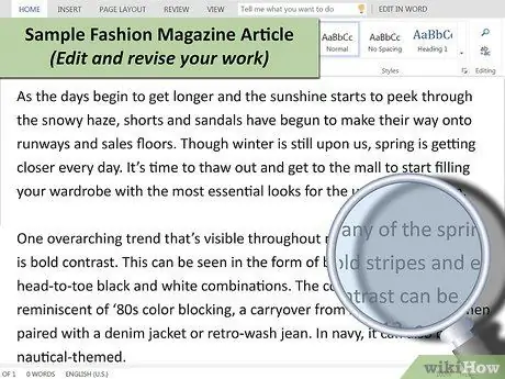 Напишите интересную статью Шаг 15