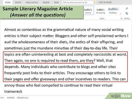 Напишите интересную статью Шаг 6