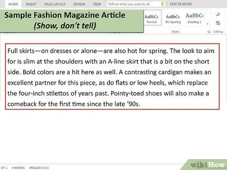 Напишите интересную статью Шаг 7