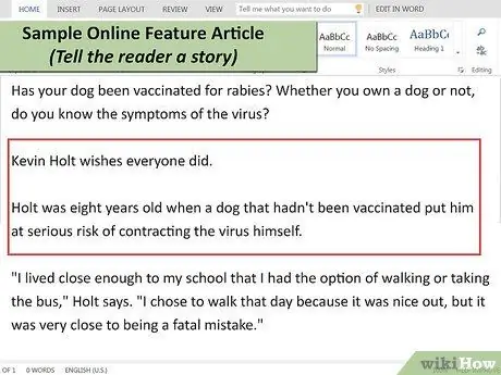 Напишите интересную статью Шаг 8