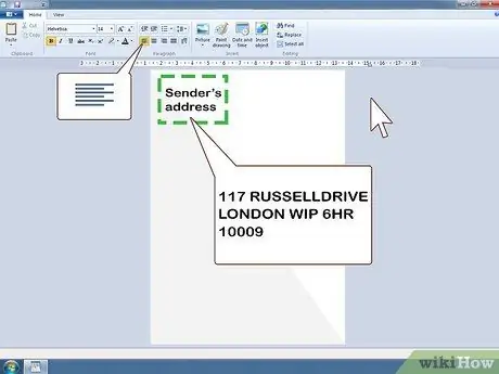 Адрес делового письма Шаг 10