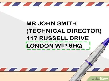 Адрес делового письма Шаг 7