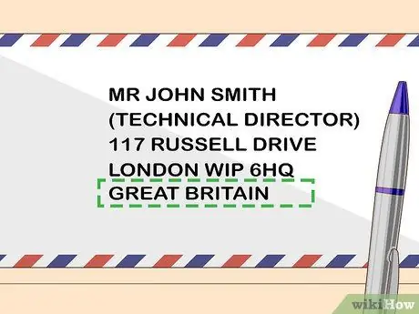 Адрес делового письма Шаг 8