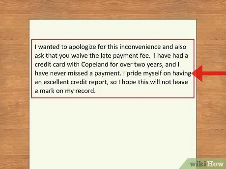 Напишите письмо о просрочке платежа Шаг 7