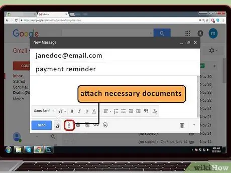 Напишите напоминание о платеже, шаг 5