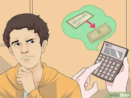 Выпишите чек в банке США канадскому получателю платежа Шаг 6