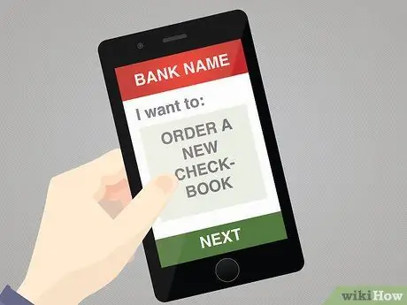 Заказ чеков в первый раз Шаг 2