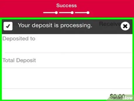 Депозитные чеки с помощью приложения Bank of America для iPhone Шаг 16
