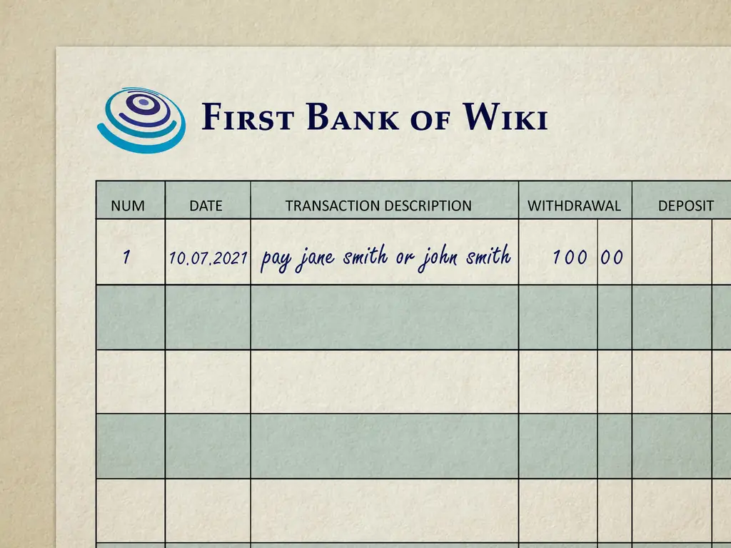 Как написать чек двум людям: 10 шагов (с картинками)