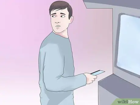 Использование банкомата Шаг 1