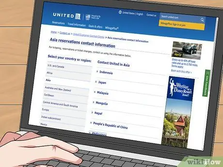 Связаться с United Airlines Step 11