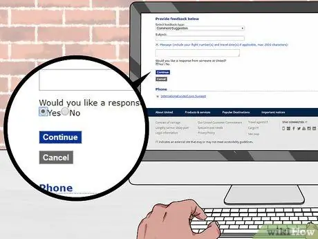 Связаться с United Airlines Шаг 15