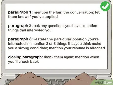 Последующие действия после ярмарки вакансий Шаг 3