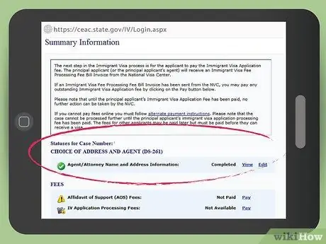 Подать заявку на иммиграцию в США Шаг 6