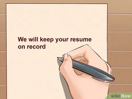 Напишите письмо с отказом Шаг 10