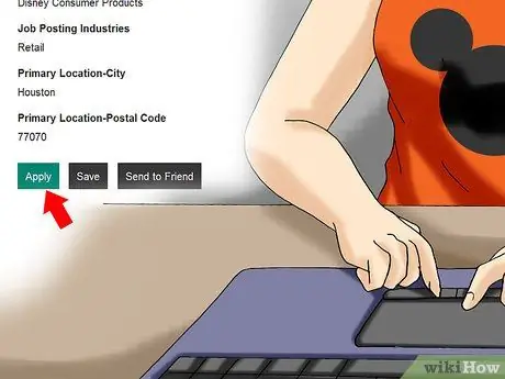 Подать заявку на работу в Disney Шаг 6