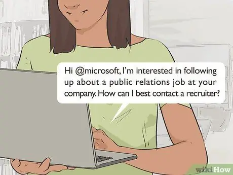 Связаться с рекрутерами Шаг 2