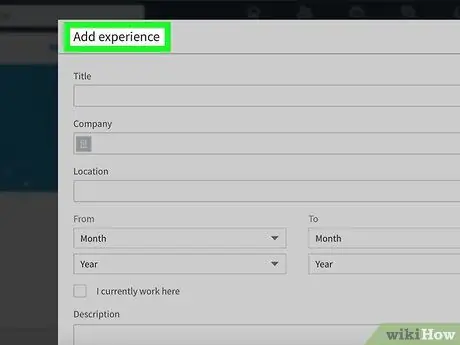 Привлекайте рекрутеров в свой профиль в LinkedIn Шаг 9