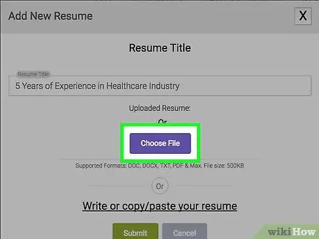 Разместите свое резюме на Monster Step 6