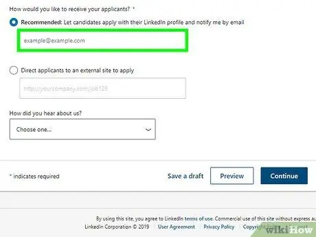 Опубликуйте вакансию в LinkedIn Шаг 9