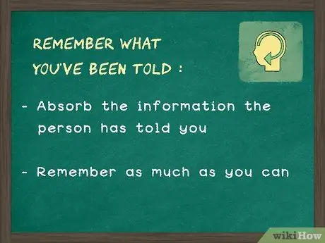 Будьте хорошим слушателем Шаг 5