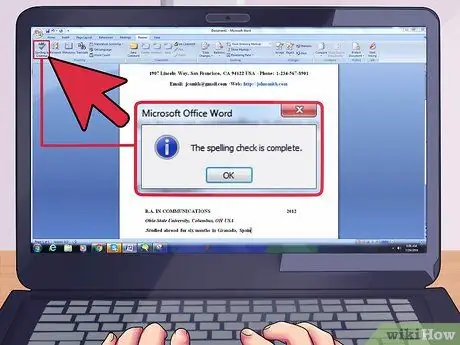 Сделайте резюме выдающимся Шаг 8