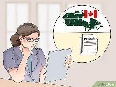 Иммигрировать в Канаду из США Шаг 4