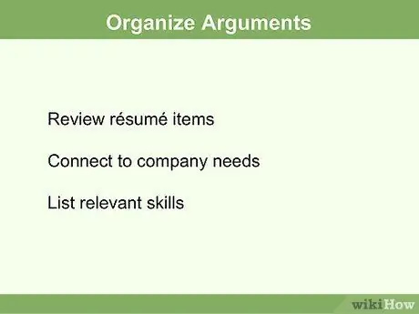 Напишите письмо о заинтересованности в работе Шаг 5