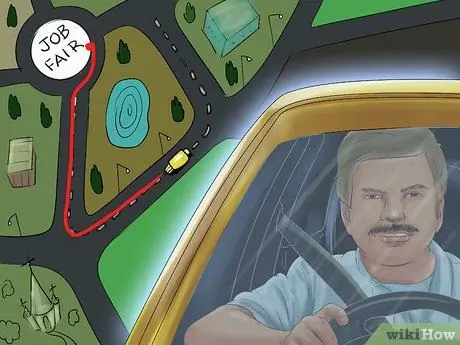 Обратитесь к потенциальным работодателям на ярмарках вакансий Шаг 6