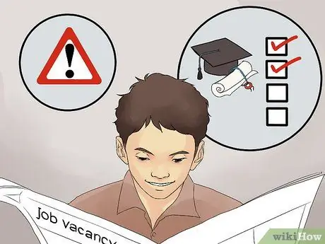 Получите работу после колледжа Шаг 12