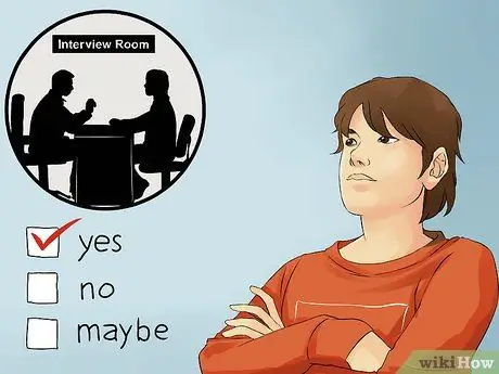 Получите работу после колледжа Шаг 14