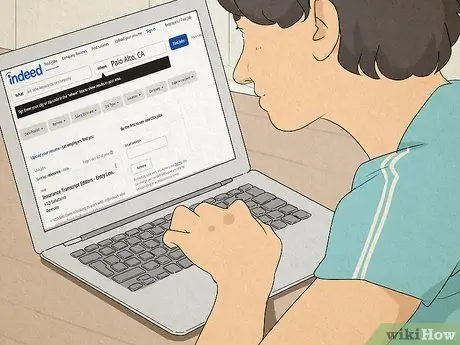 Найти работу для студентов колледжа Шаг 1