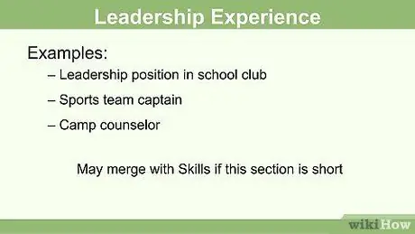 Напишите резюме, если у вас нет опыта работы Шаг 7