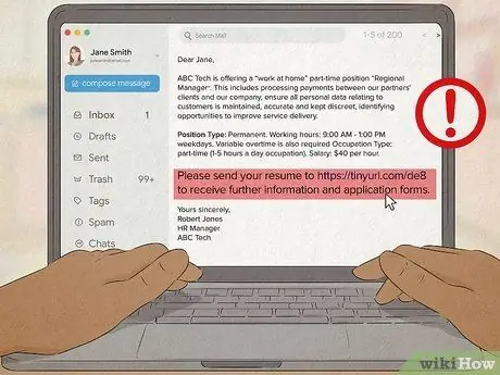 Избегайте мошенничества при приеме на работу, шаг 3