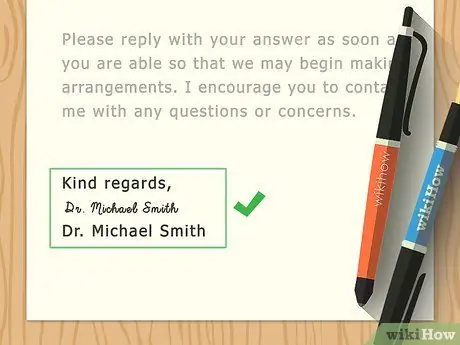 Обращение к официальному письму Шаг 15