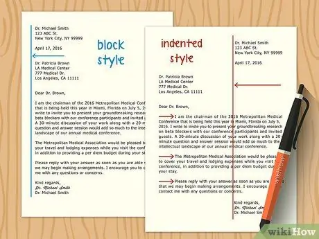 Обращение к официальному письму Шаг 8