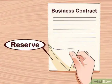 Составьте деловой контракт Шаг 11