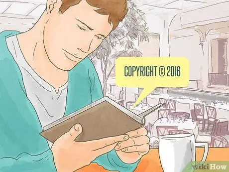 Сделать уведомление об авторских правах Шаг 5