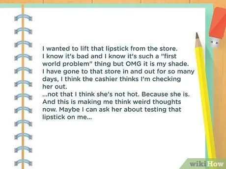 Сделайте дневник своей жизни Шаг 7