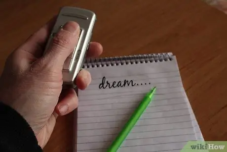 Начать дневник мечты Шаг 4