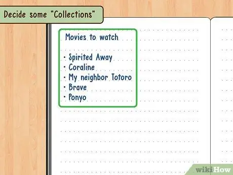 Bullet Journal, шаг 4