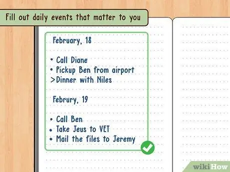 Bullet Journal, шаг 11