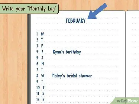 Bullet Journal, шаг 10