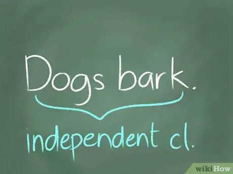 Определите различные типы предложений Шаг 3 Пункт 1